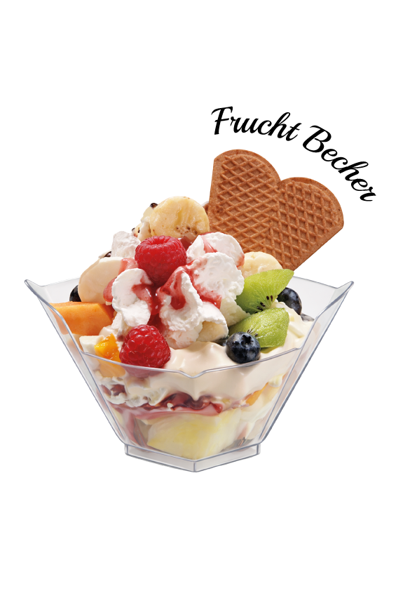 Frucht Becher