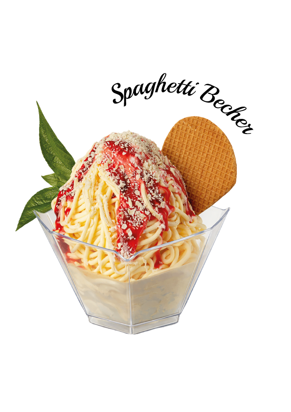 Spaghetti Becher